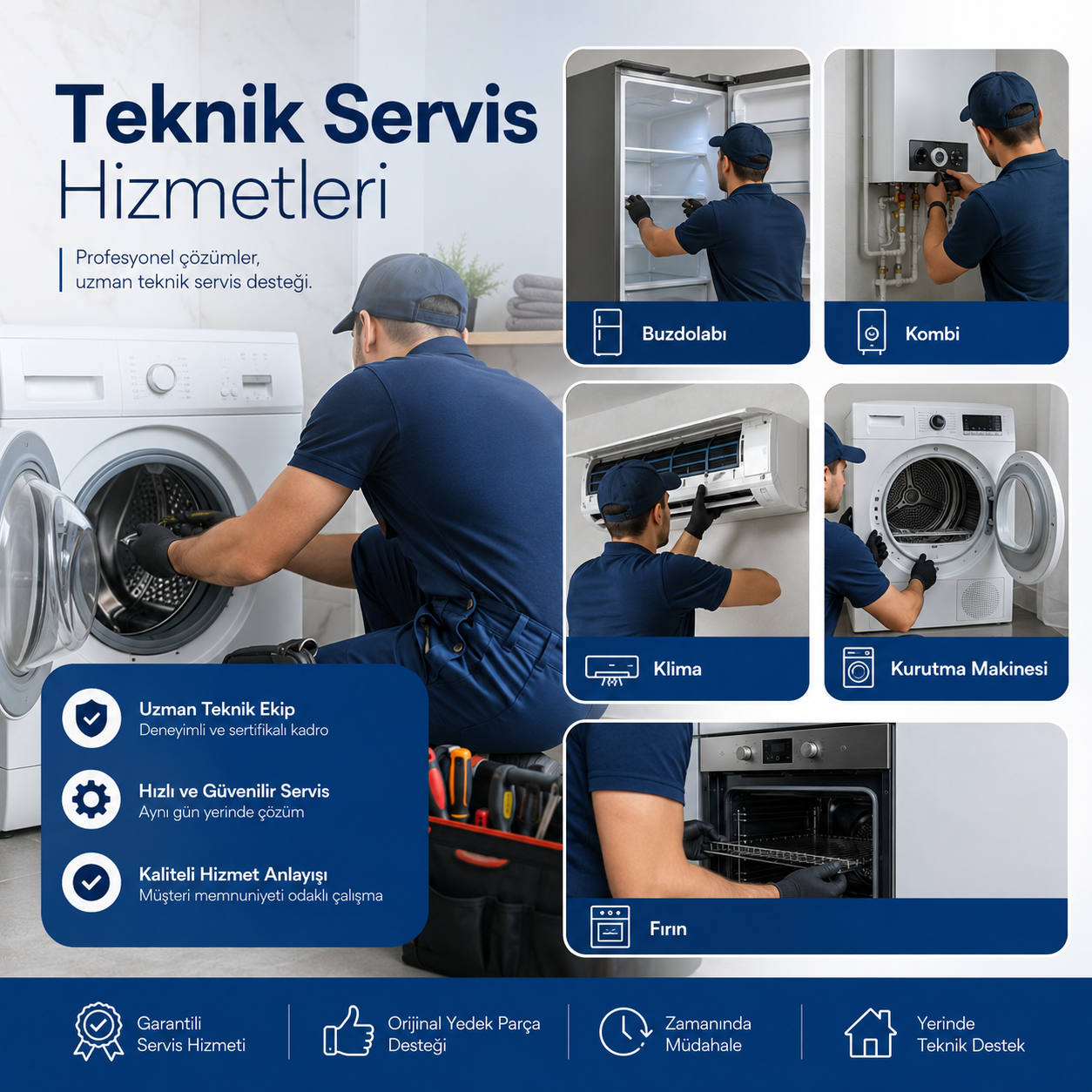 Ankara beyaz eşya ve teknik servis hizmetleri